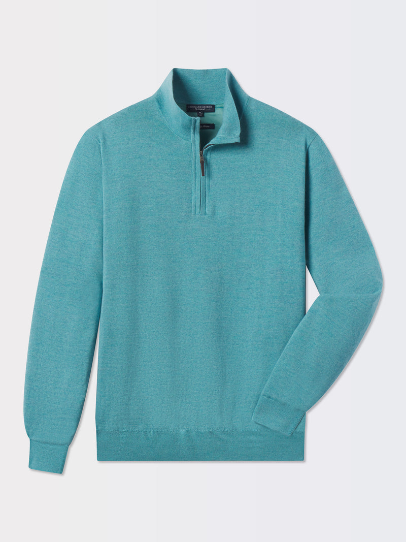 Baruffa Merino Quarter Zip Windsweater
