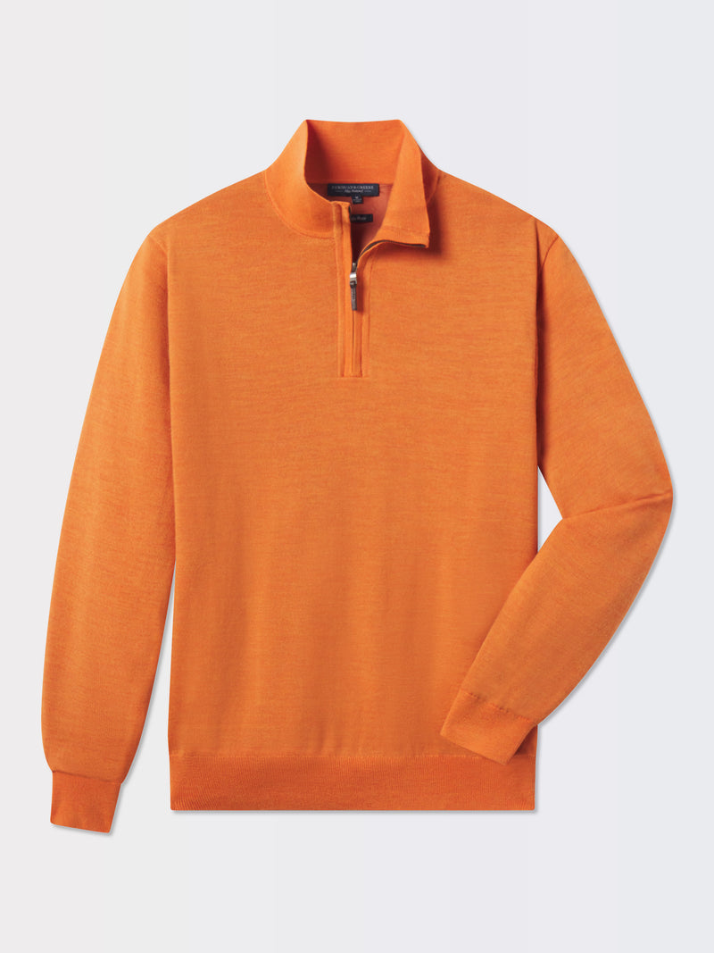 Baruffa Merino Quarter Zip Windsweater