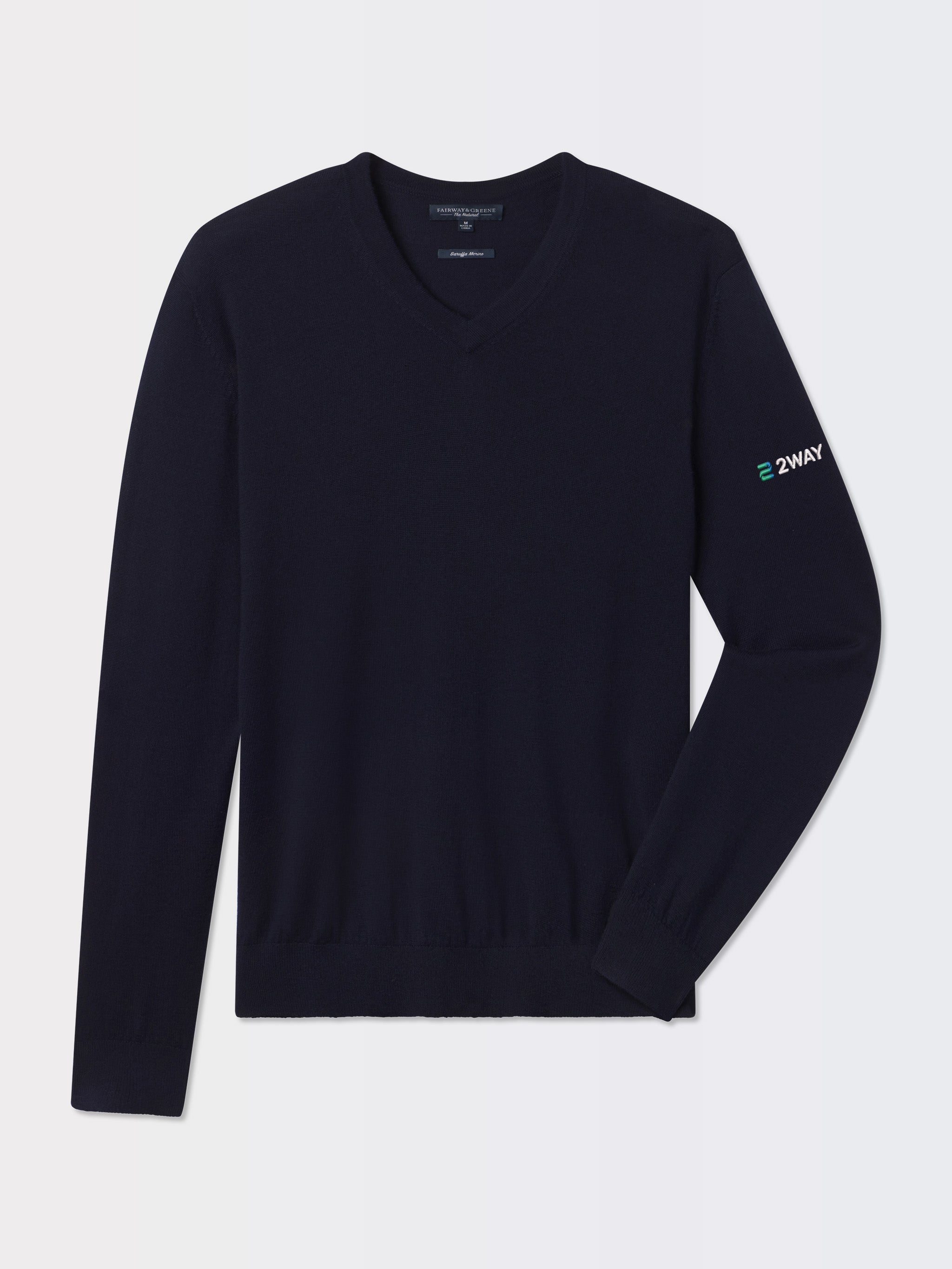 2 WAY | BARUFFA MERINO V-NECK – Fairway & Greene