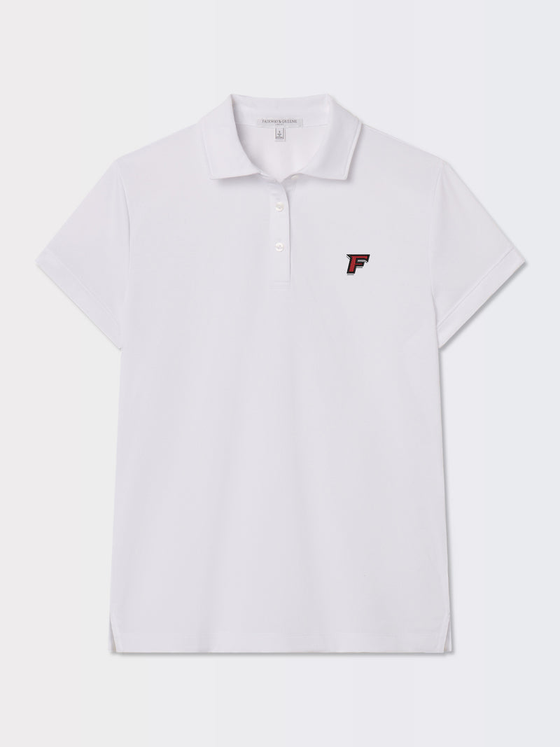 FAIRFIELD | DAWN PIQUE SHORT SLEEVE POLO | COLLEGIATE