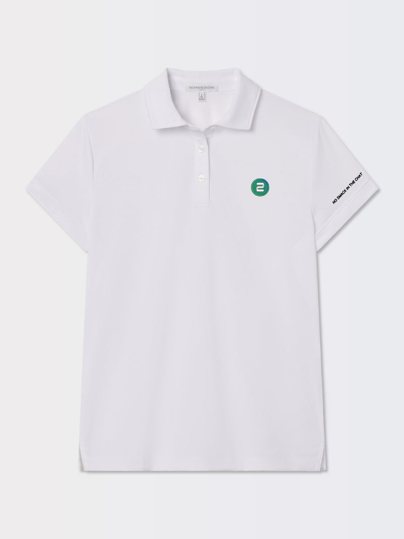 NO SMACK X 2 WAY ICON | DAWN PIQUE SHORT SLEEVE POLO
