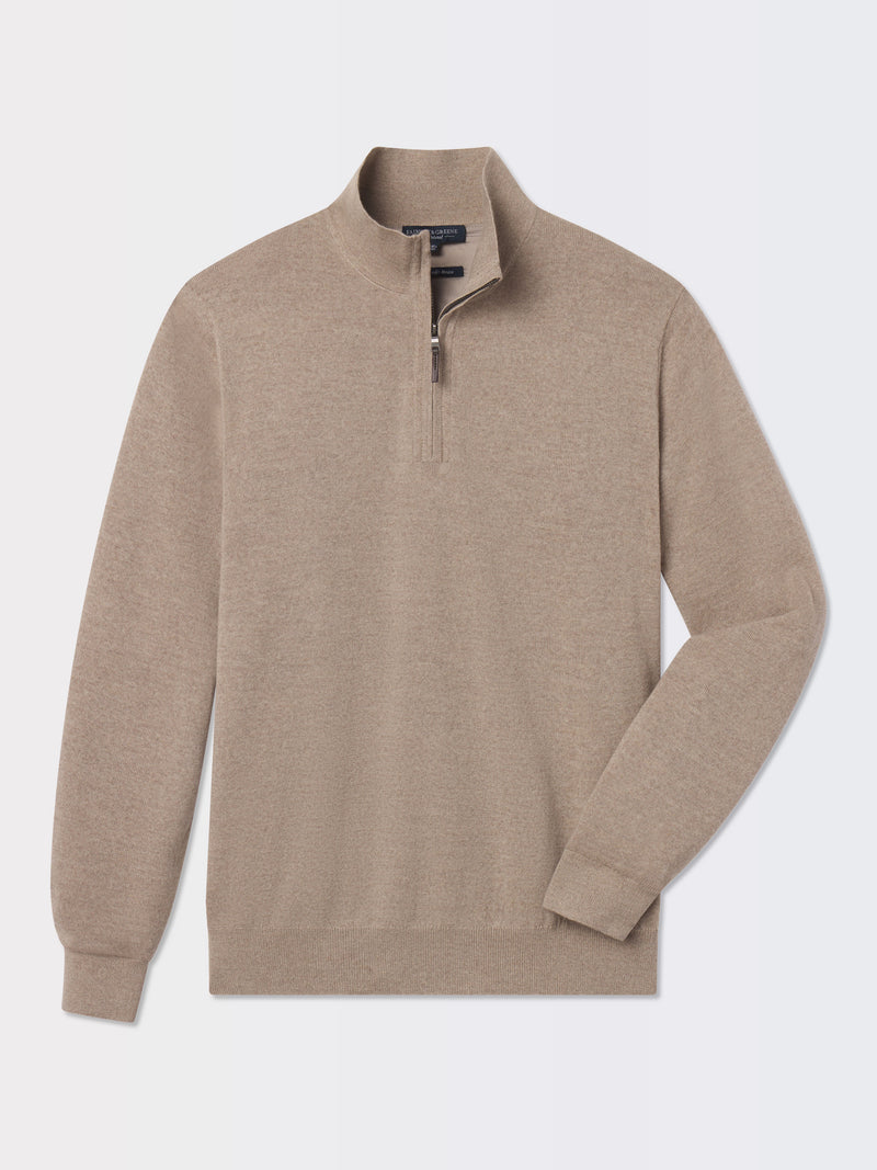 Baruffa Merino Quarter Zip Windsweater