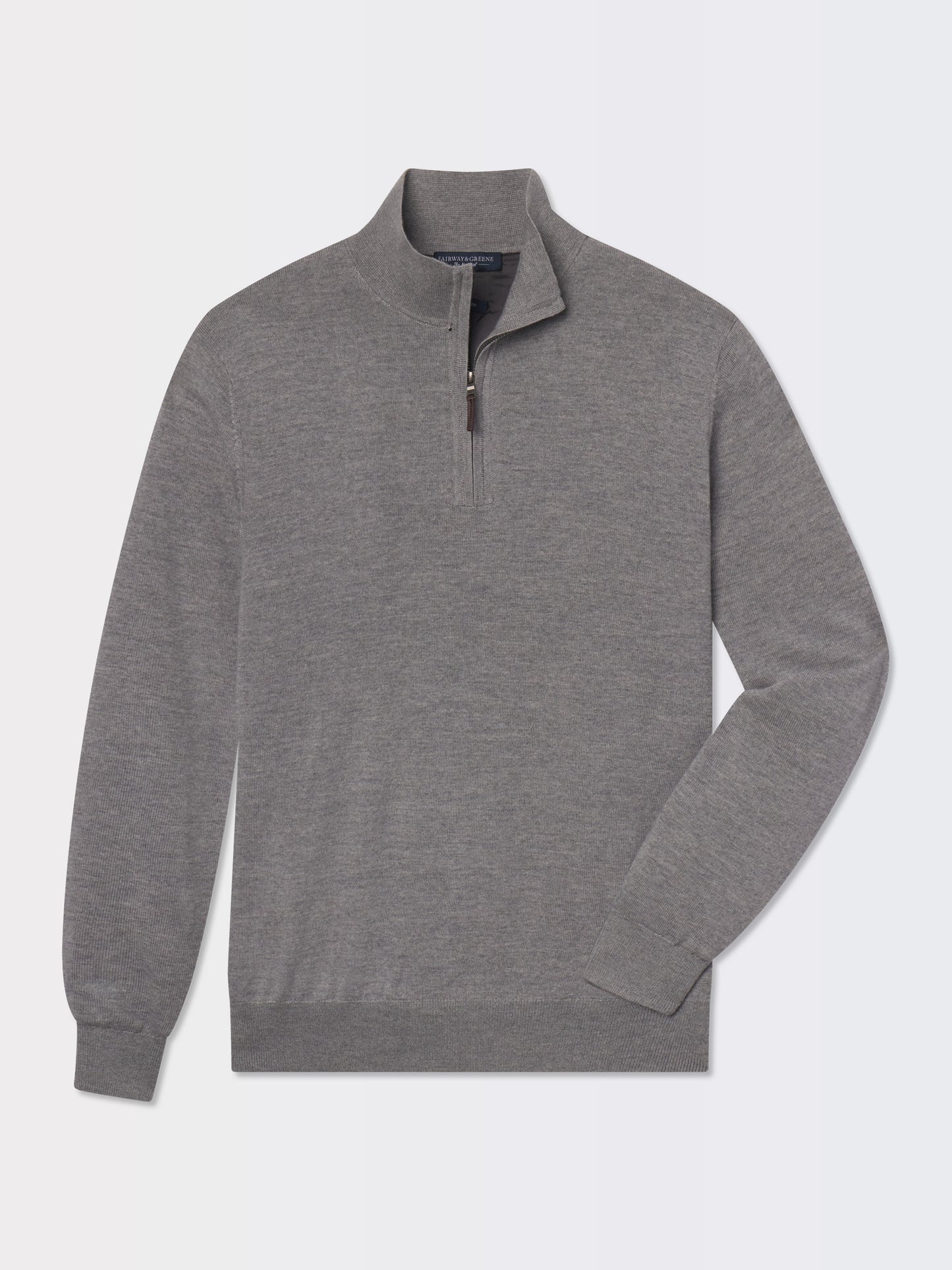 Baruffa Merino Quarter Zip Windsweater