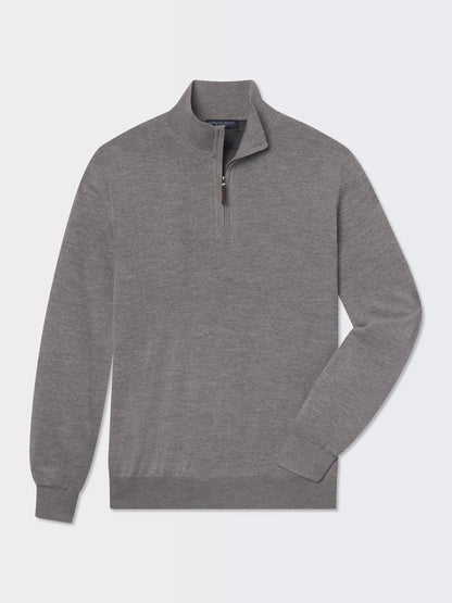 Baruffa Merino Quarter Zip Windsweater