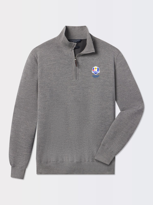 RYDER CUP |  Baruffa Merino Quarter Zip Windsweater