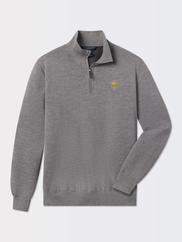 RYDER CUP TROPHY |  Baruffa Merino Quarter Zip Windsweater