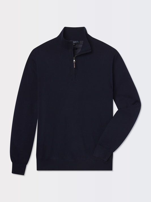 Baruffa Merino Quarter Zip Windsweater