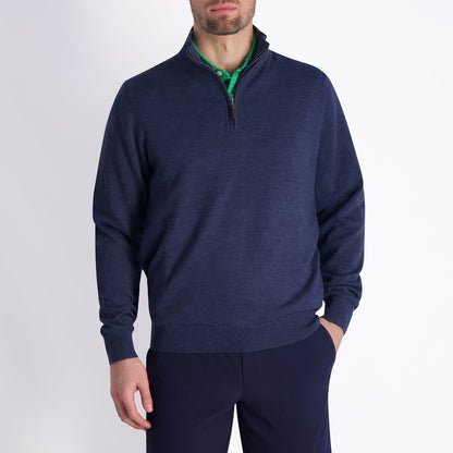 Baruffa Merino Quarter Zip Windsweater - Fairway & Greene