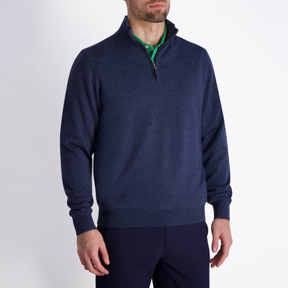 Baruffa Merino Quarter Zip Windsweater - Fairway & Greene