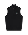 Baruffa Merino Quarter Zip Windvest | 2WAY Stacked