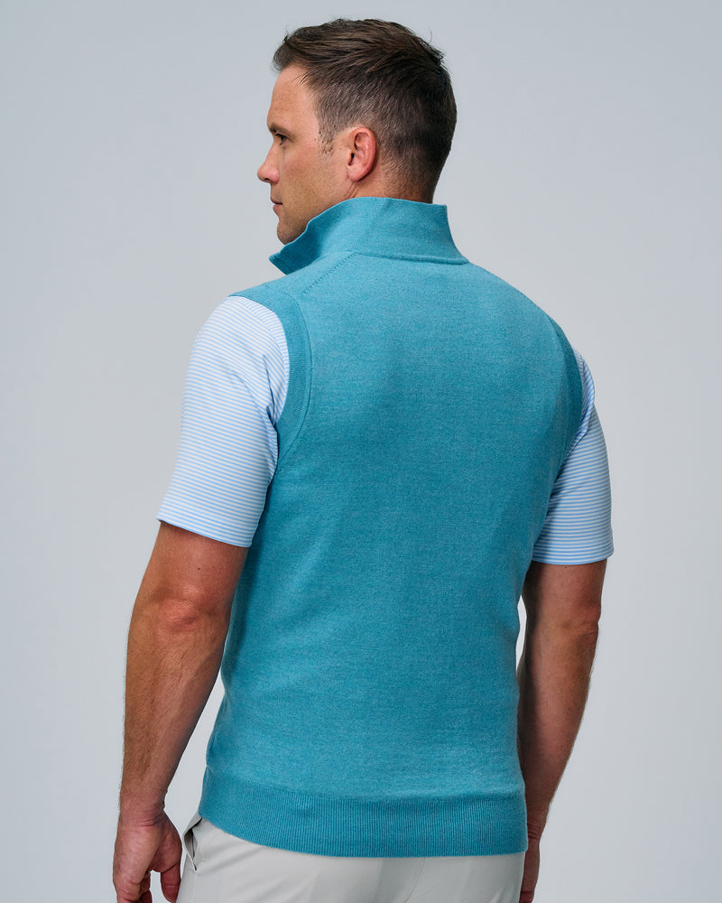 Baruffa Merino Quarter Zip Windvest