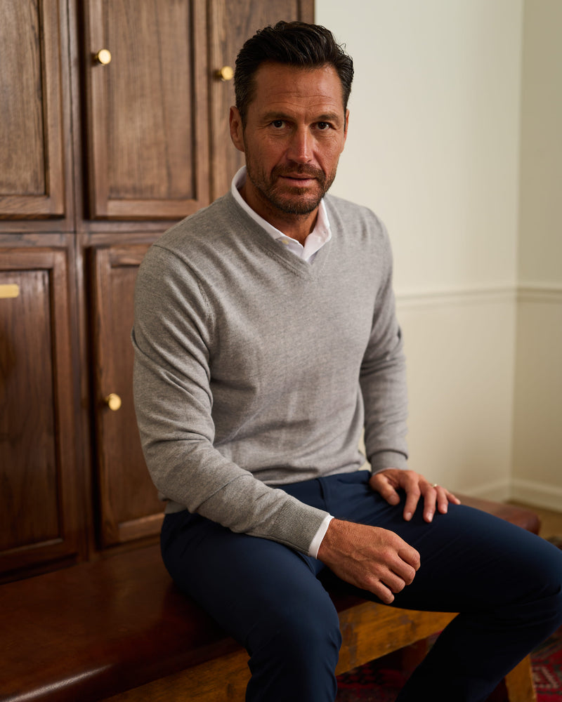 Baruffa Merino Classic V-Neck Sweater