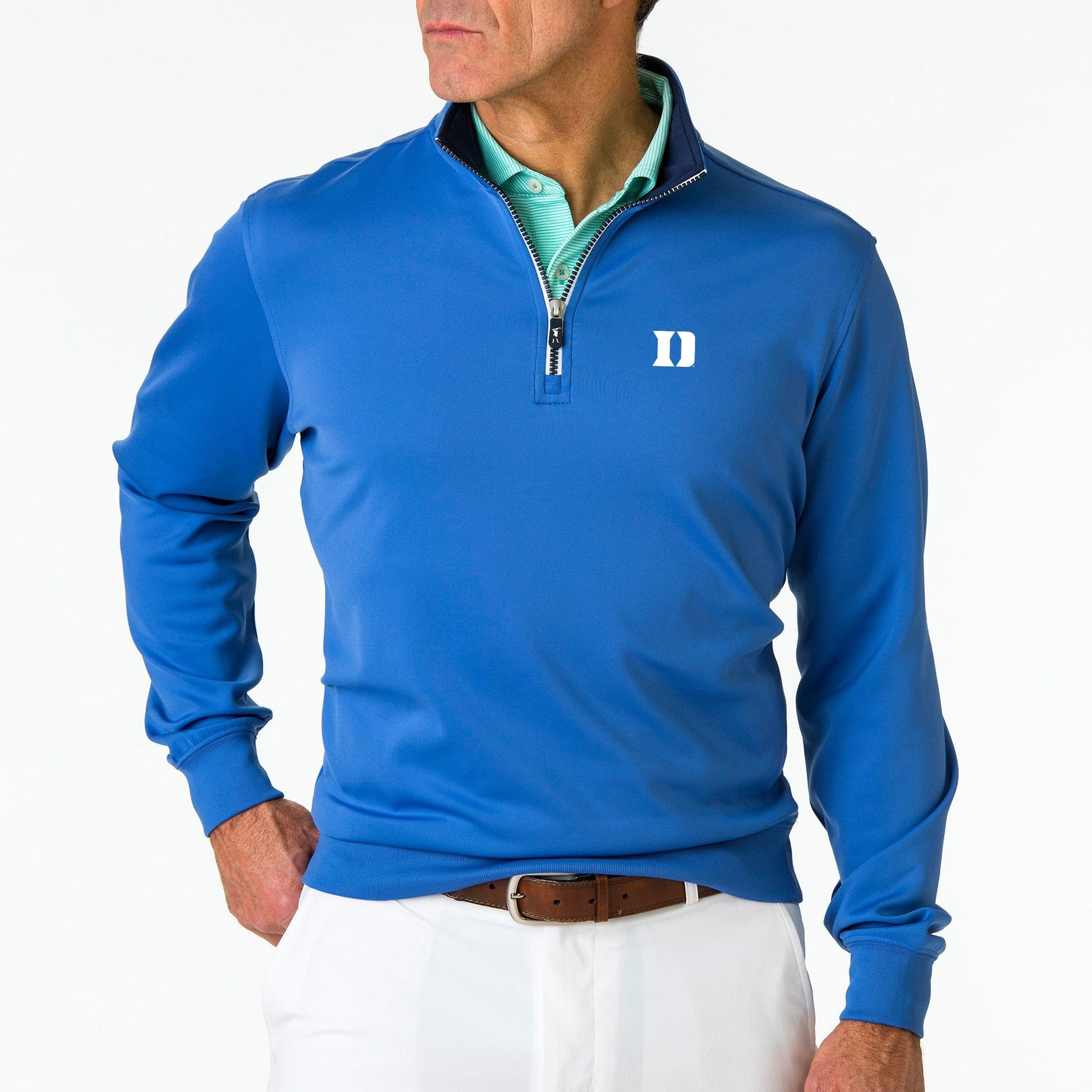 Duke University | Caves Quarter Zip Pullover | Collegiate - Fairway & Greene