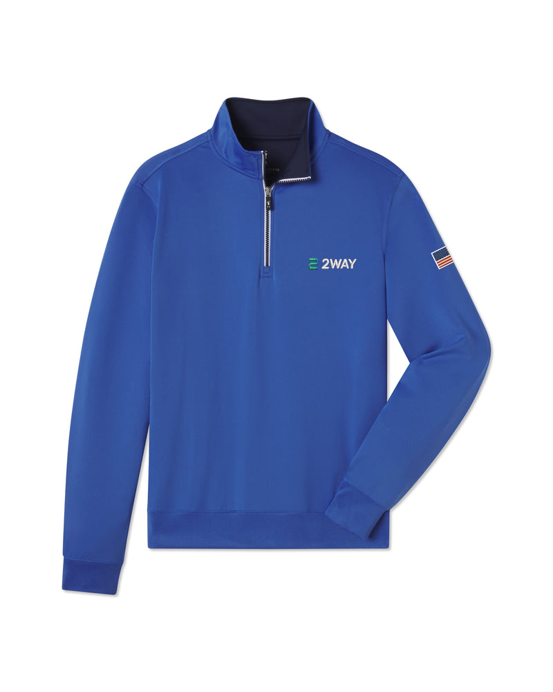 Caves Quarter Zip Pullover | 2WAY x American Flag