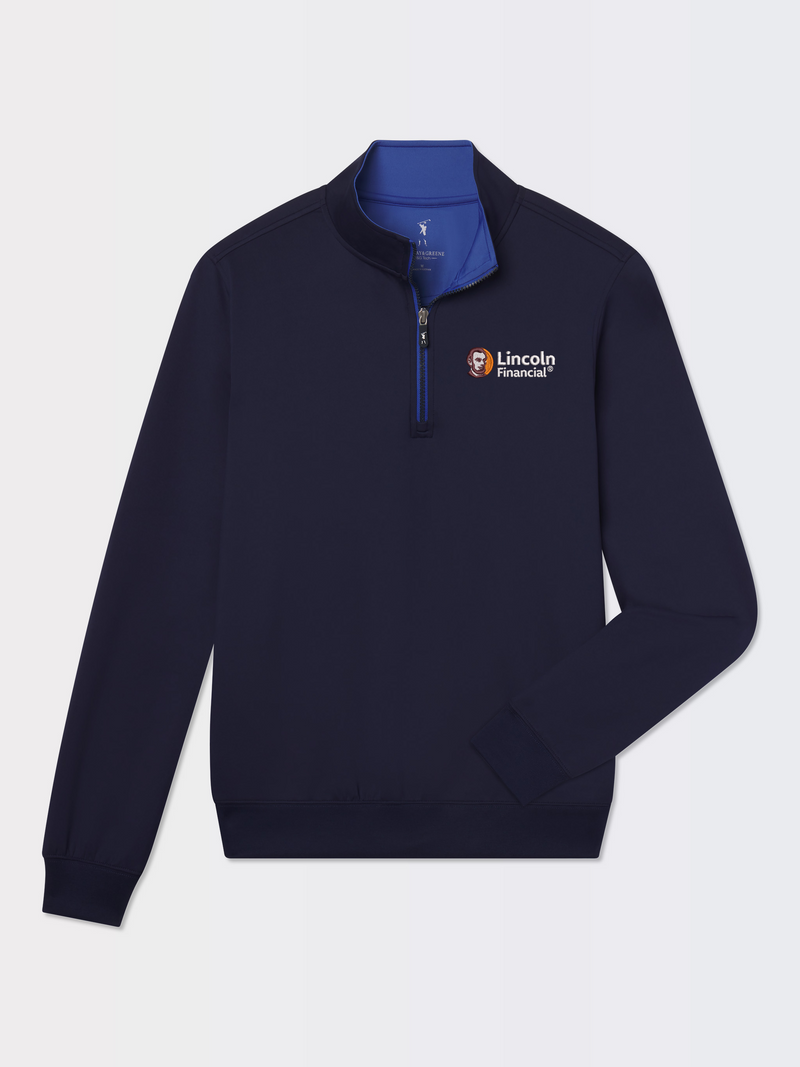 Caves L/S 1/4 Zip Pullover | Lincoln Financial