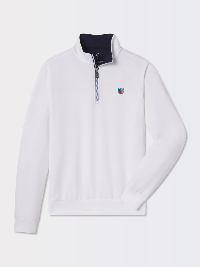 CAVES QUARTER ZIP PULLOVER | USA SHIELD