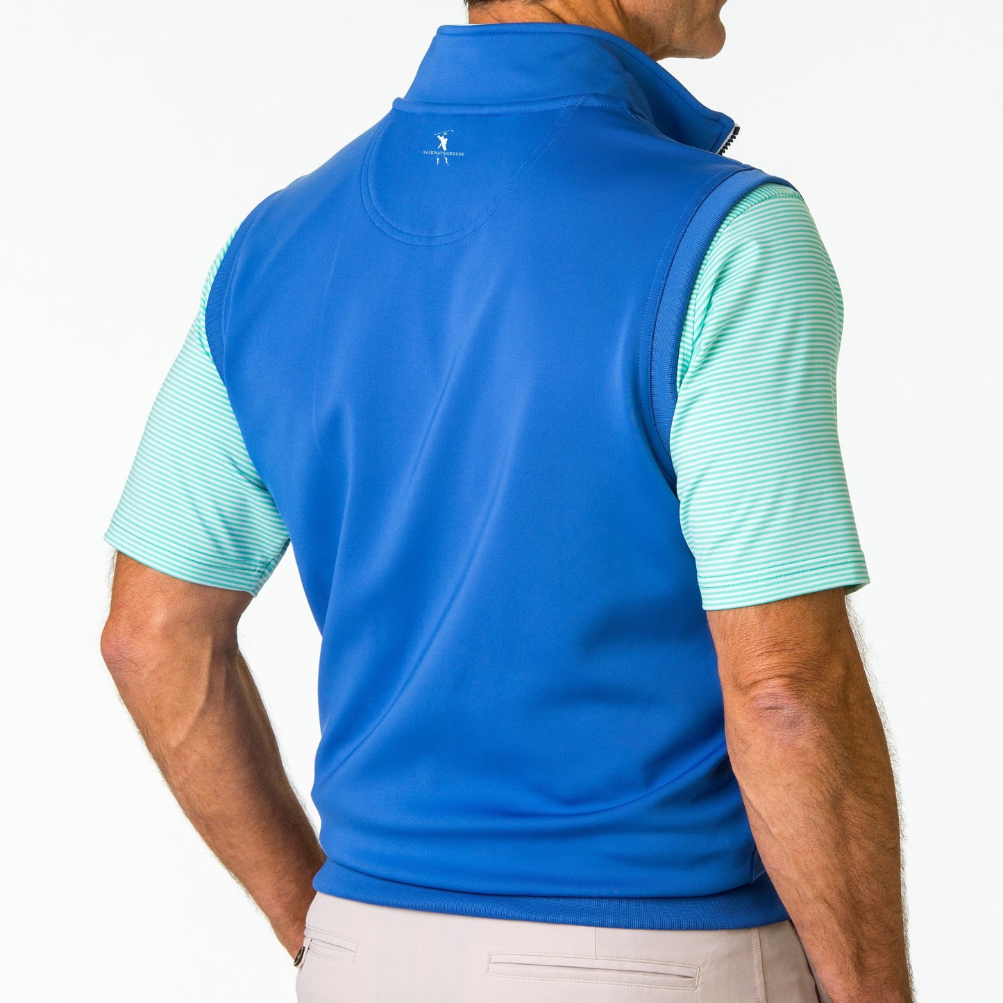 2025 U.S. OPEN | Caves Solid Quarter Zip Vest - Fairway & Greene