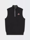 Ohio State University | Caves Solid Quarter Zip Vest | Collegiate
