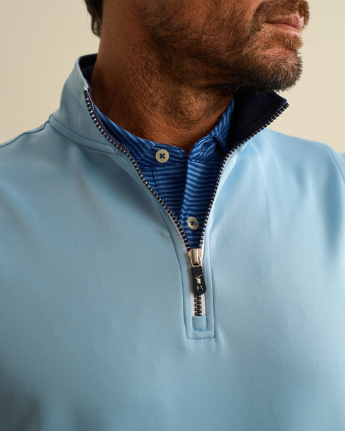 Caves Solid Quarter Zip Vest