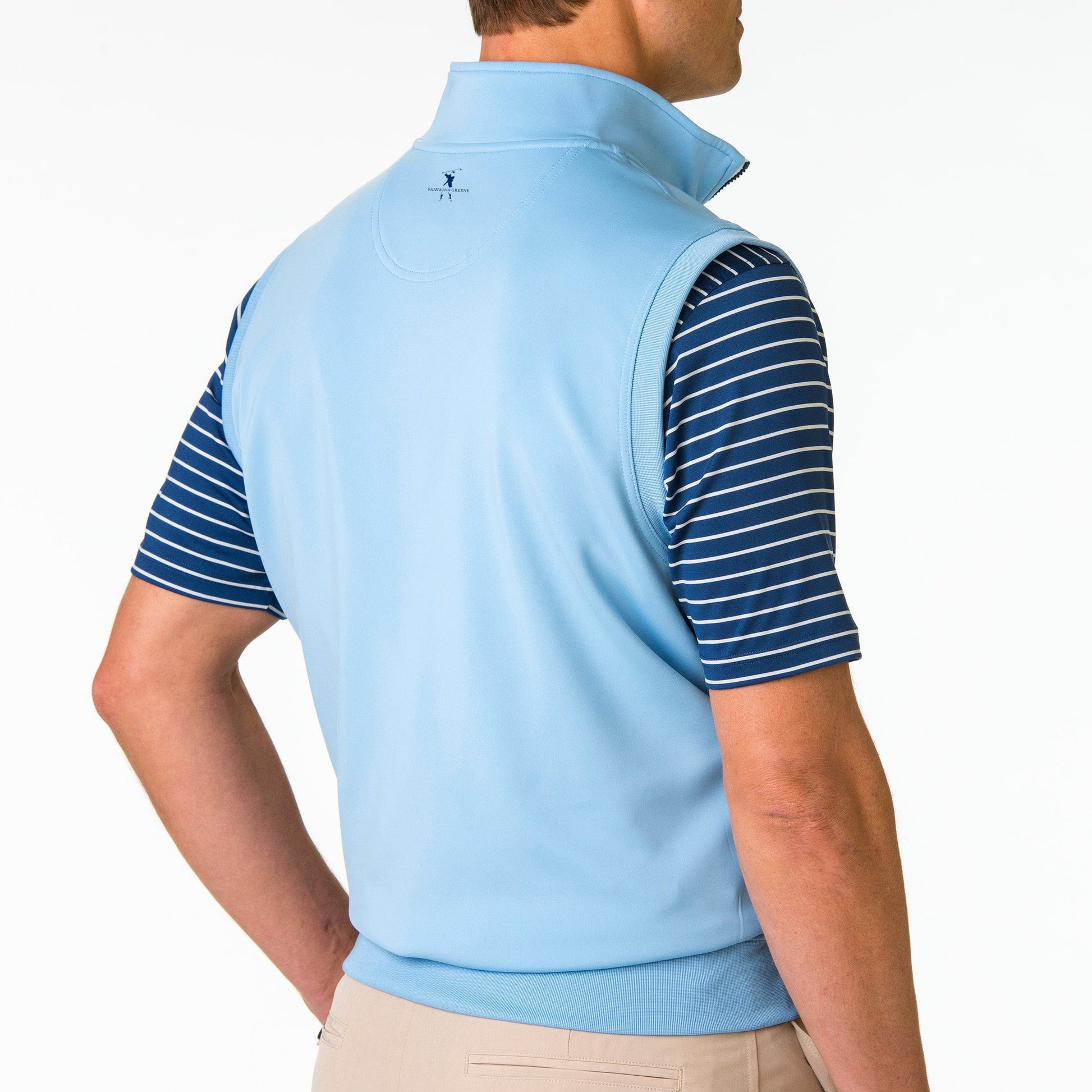 2025 U.S. OPEN | Caves Solid Quarter Zip Vest - Fairway & Greene