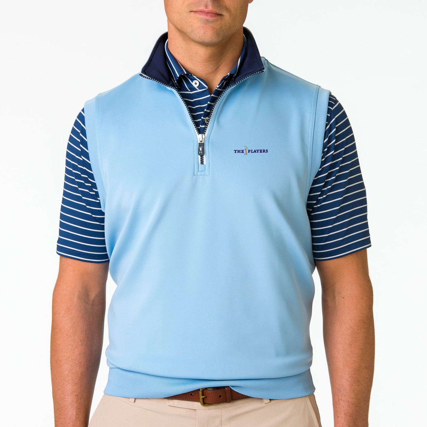 The Players 2025 | Caves Solid Quarter Zip Vest - Fairway & Greene