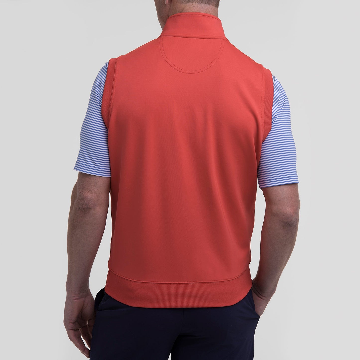 Caves Solid Quarter Zip Vest-Sale