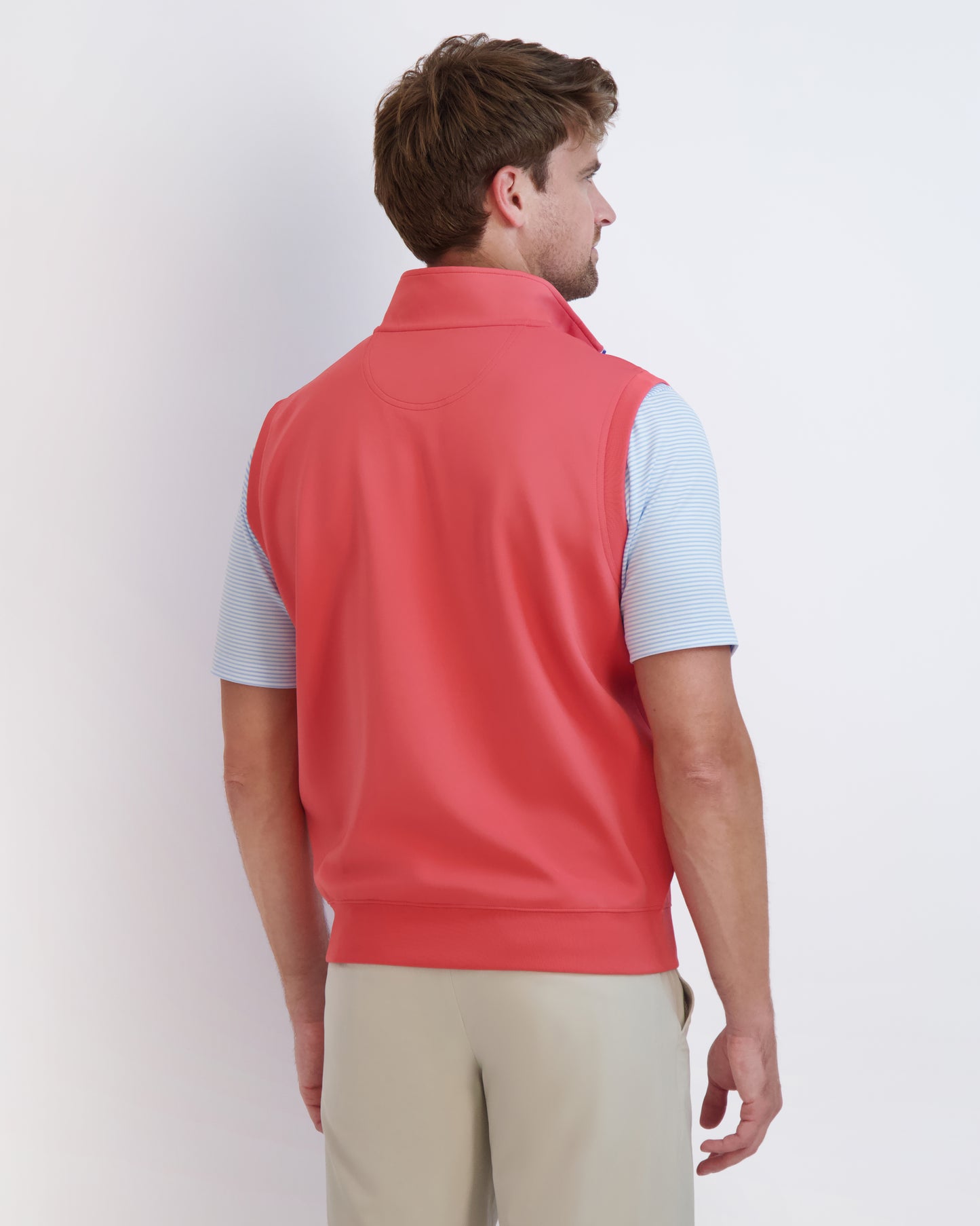 Caves Solid Quarter Zip Vest