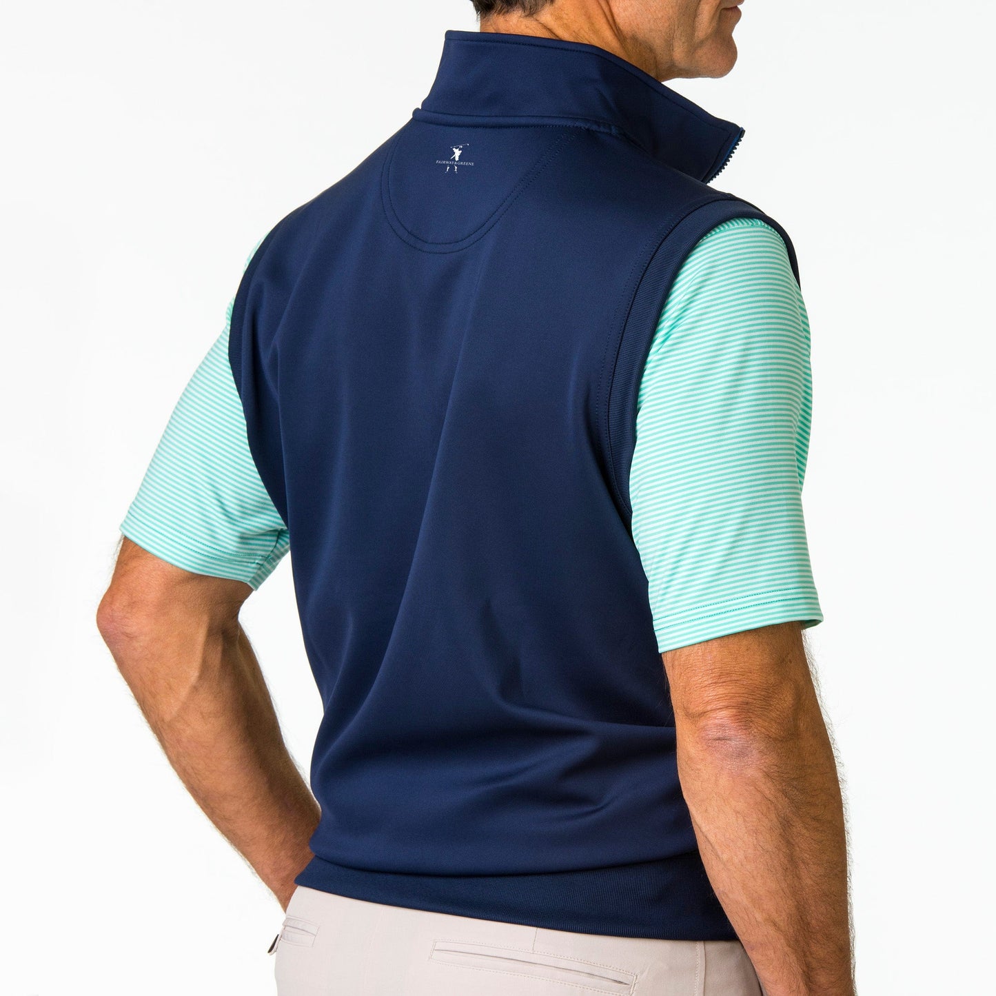 2025 U.S. OPEN | Caves Solid Quarter Zip Vest - Fairway & Greene