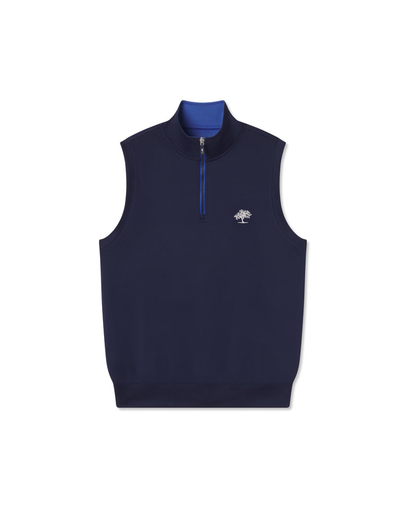Caves Solid Quarter Zip Vest