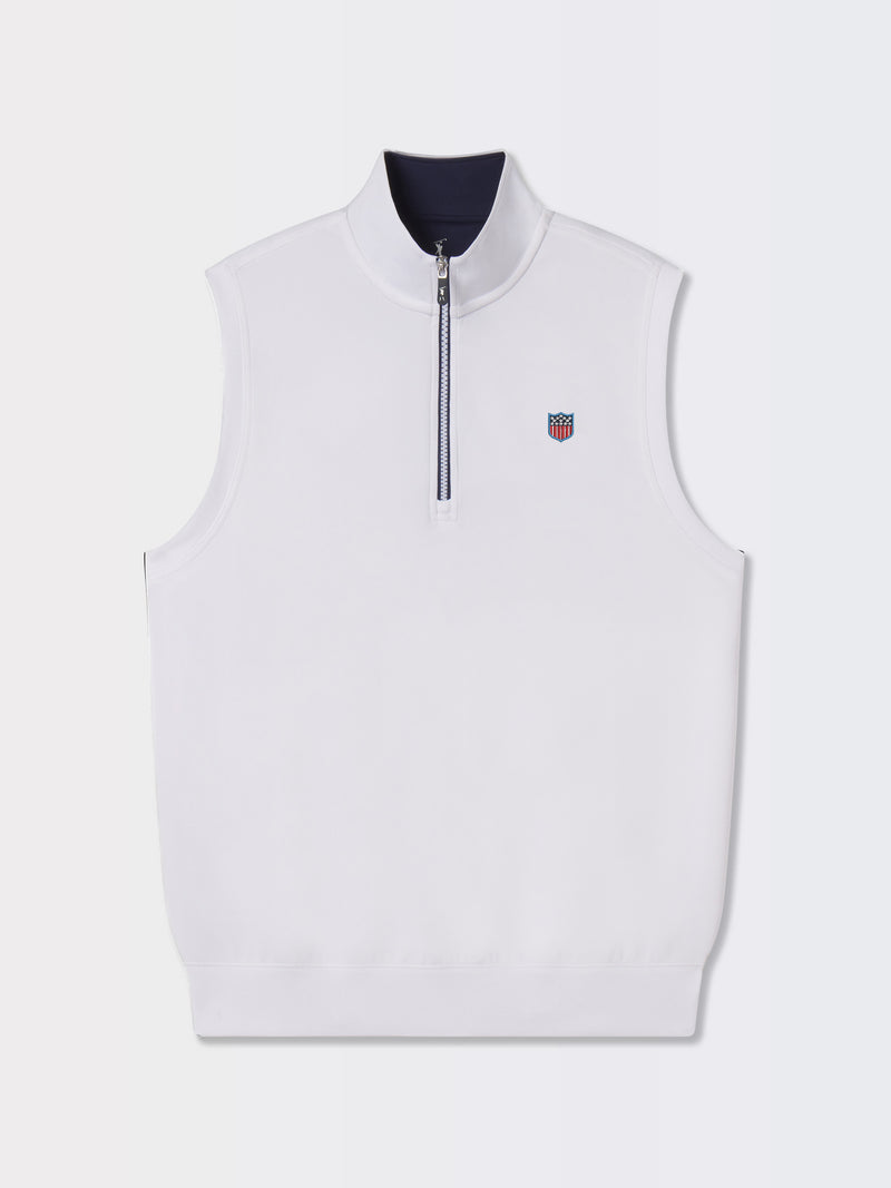 CAVES QUARTER ZIP VEST | USA SHIELD