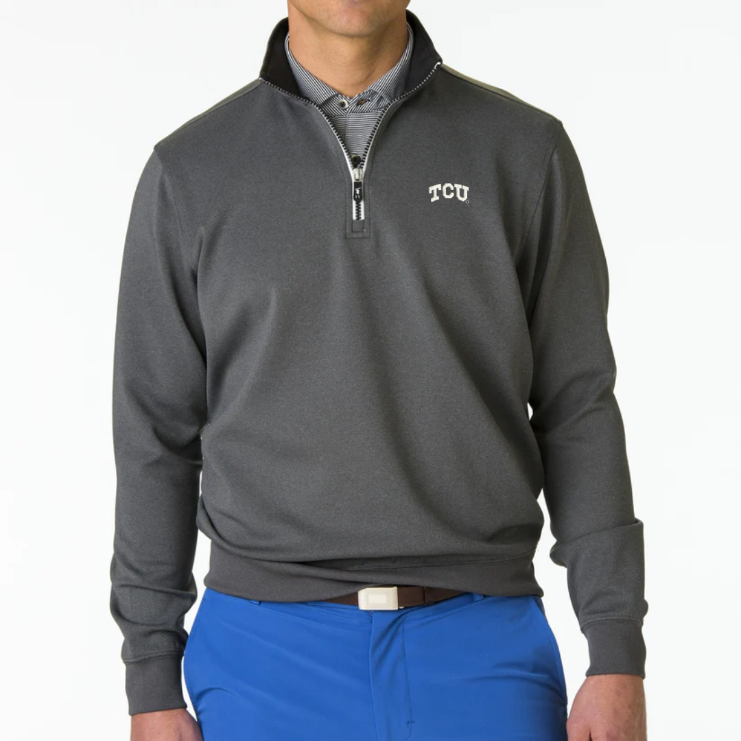 TCU | Caves Quarter Zip Pullover | Collegiate