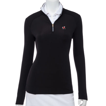 UGA | Wells Quarter Zip | Collegiate - Fairway & Greene