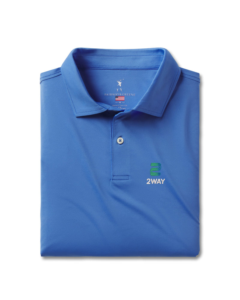USA Tournament Tech Jersey Solid Polo | 2WAY Stacked