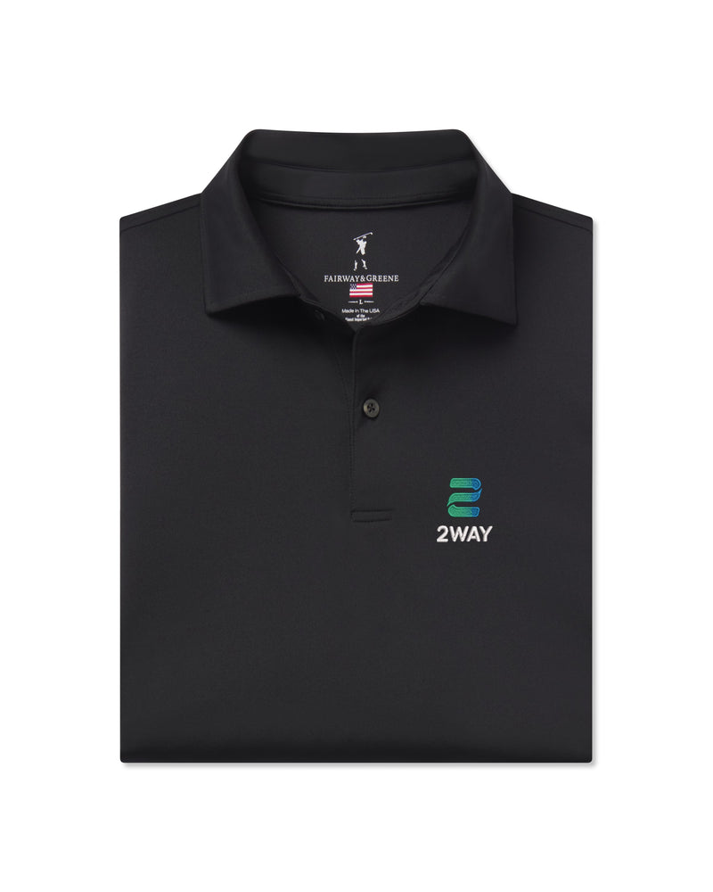 USA Tournament Tech Jersey Solid Polo | 2WAY Stacked
