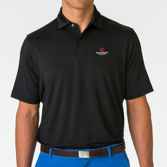 Davidson College | USA Tournament Solid Tech Jersey Polo | Collegiate - Fairway & Greene