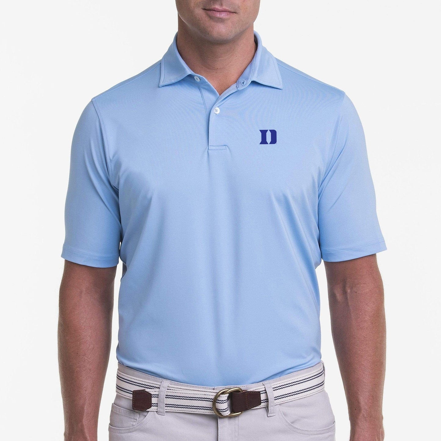 Duke University | USA Tournament Solid Tech Jersey Polo | Collegiate - Fairway & Greene