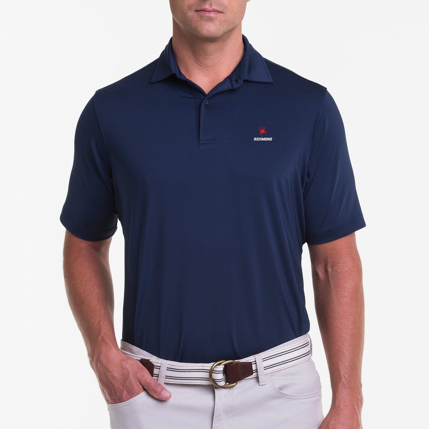 Richmond | USA Tournament Solid Tech Jersey Polo | Collegiate - Fairway & Greene