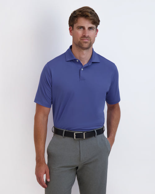 USA Tournament Tech Jersey Solid Polo