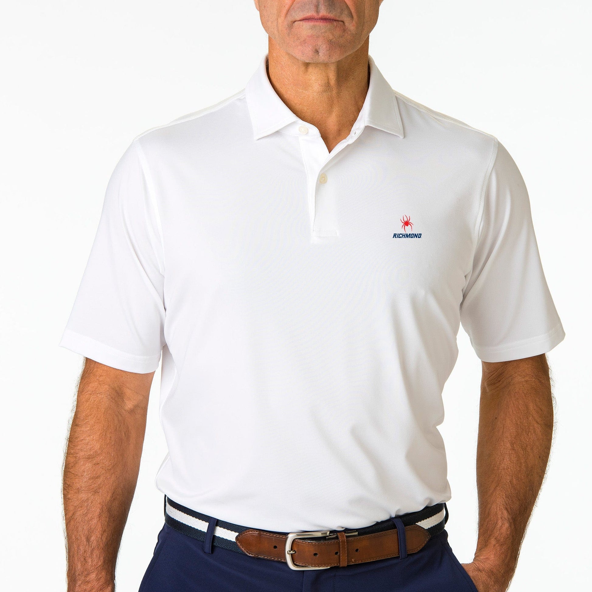 Richmond | USA Tournament Solid Tech Jersey Polo | Collegiate - Fairway & Greene