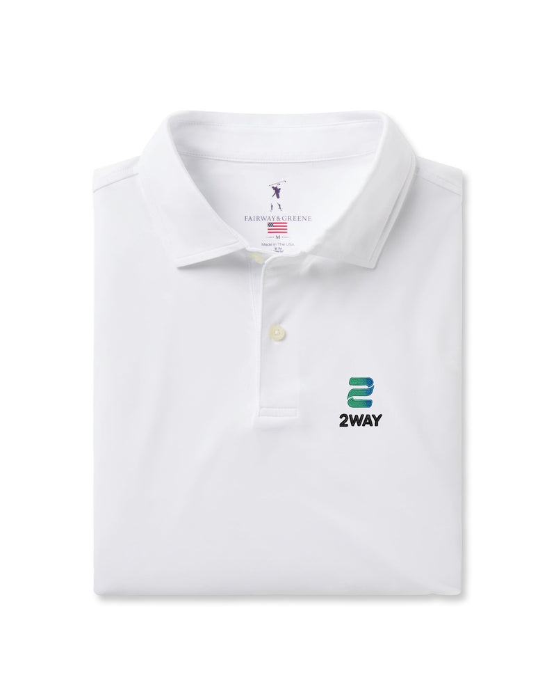 USA Tournament Tech Jersey Solid Polo | 2WAY Stacked
