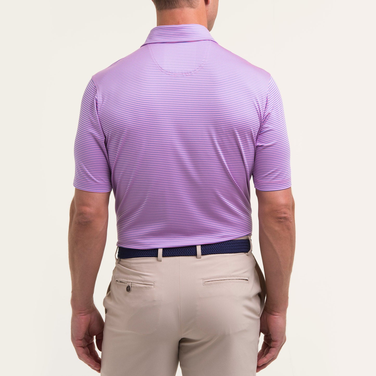 Owens Stripe Tech Polo-Sale - Fairway & Greene