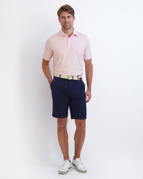 Owens Stripe Tech Polo