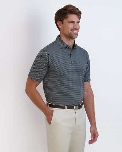 OWENS STRIPE TECH POLO