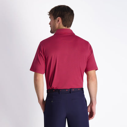 Owens Stripe Tech Polo - Fairway & Greene