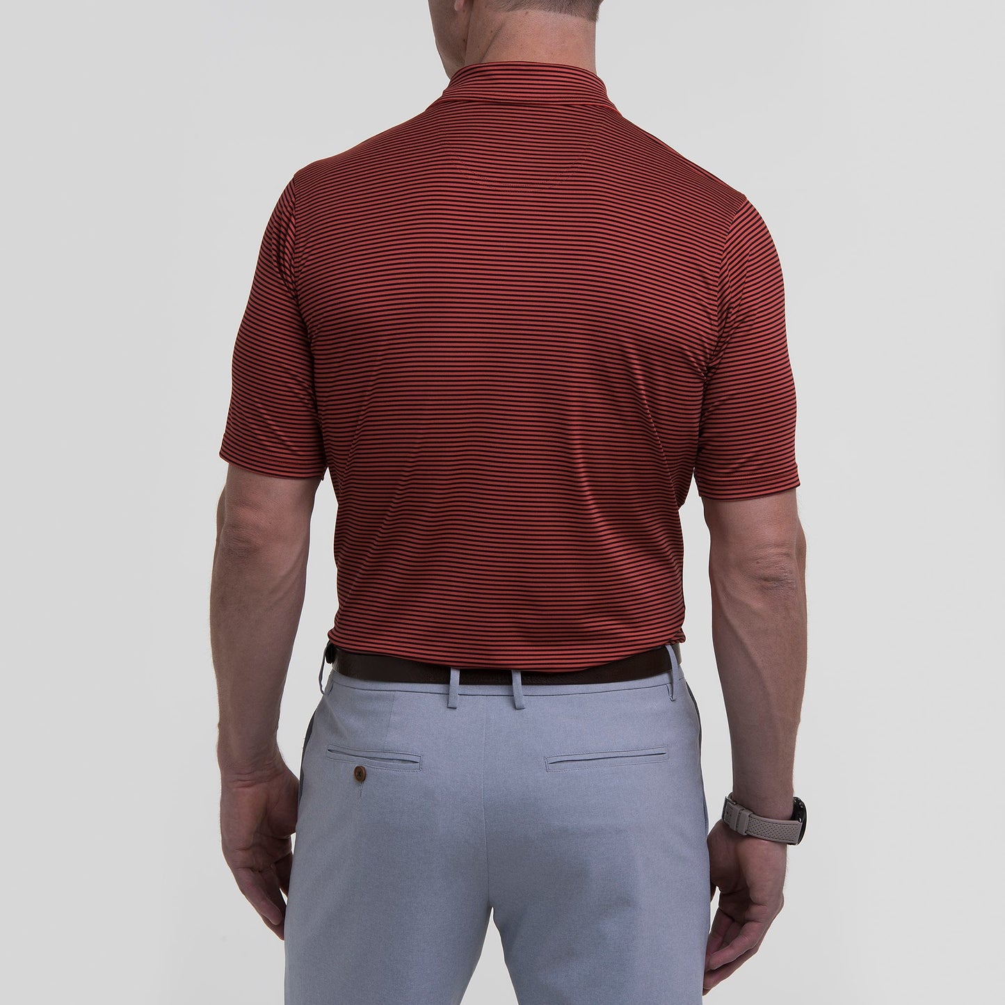 Owens Stripe Tech Polo-Sale - Fairway & Greene