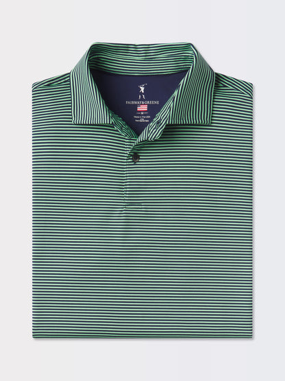 OWENS STRIPE TECH POLO