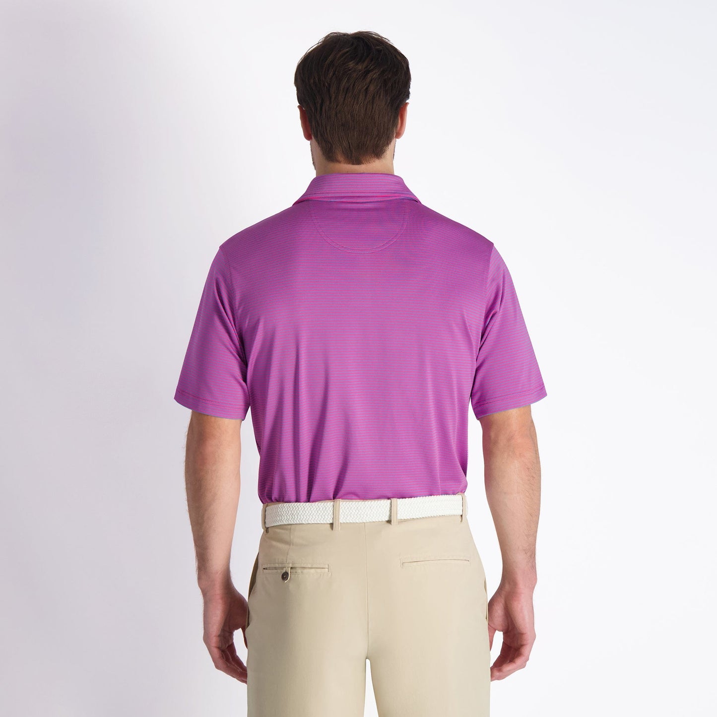 Owens Stripe Tech Polo - Sale - Fairway & Greene