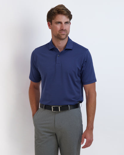 OWENS STRIPE TECH POLO