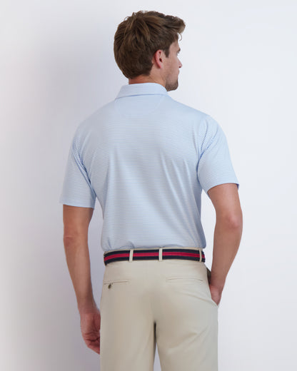 OWENS STRIPE TECH POLO