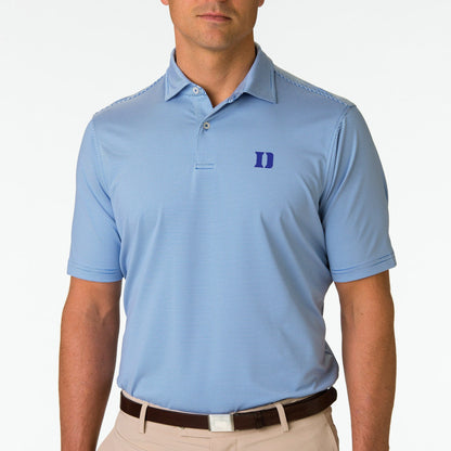 Duke University | USA Mini Stripe Jersey Polo | Collegiate - Fairway & Greene